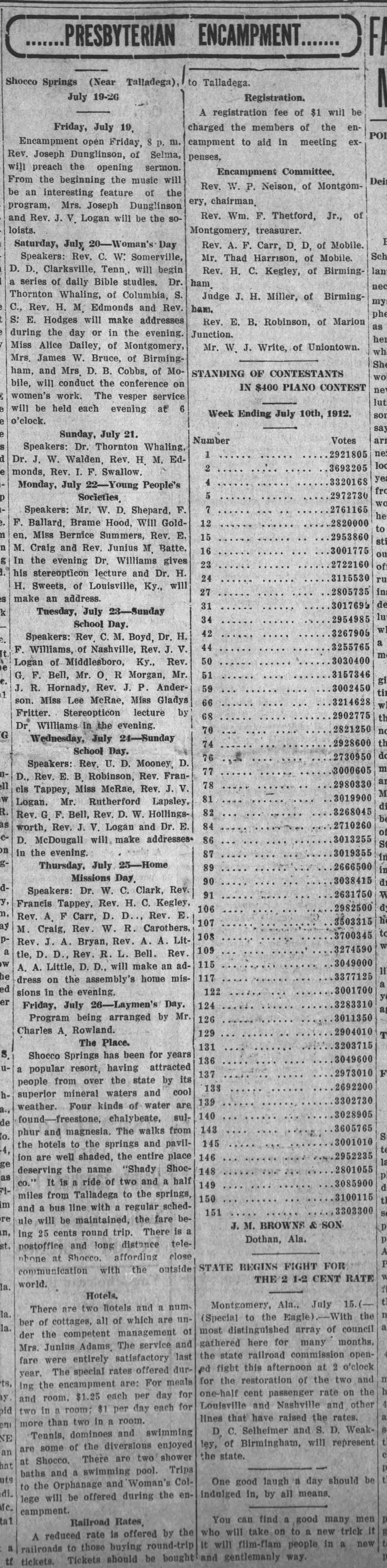 Presbyterian Encampment